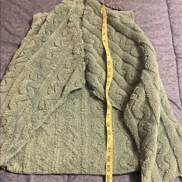 Cozy Blue Fleece Vest - Picture 4 of 5